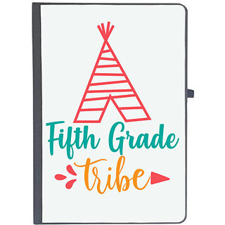                       UDNAG Ruled Notebook Diary 'School | fifth grade tribe', [A5 80Pages 80GSM]                                              