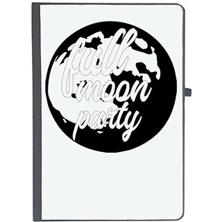                       UDNAG Ruled Notebook Diary 'party | full moon party', [A5 80Pages 80GSM]                                              