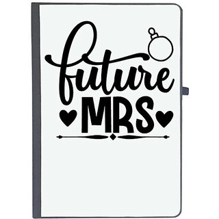                       UDNAG Ruled Notebook Diary 'Mrs | Futuree MRS', [A5 80Pages 80GSM]                                              