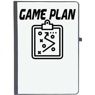                       UDNAG Ruled Notebook Diary 'Game | game plan', [A5 80Pages 80GSM]                                              