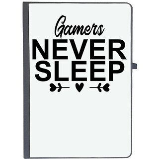                       UDNAG Ruled Notebook Diary 'Gamer | GAMERS NEVER SLEEP', [A5 80Pages 80GSM]                                              