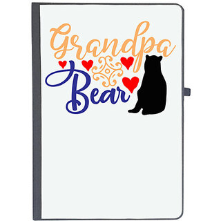                       UDNAG Ruled Notebook Diary 'Grand Mother | Grandpa bear', [A5 80Pages 80GSM]                                              
