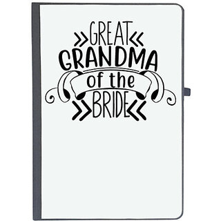                       UDNAG Ruled Notebook Diary 'Grand Mother | Great', [A5 80Pages 80GSM]                                              