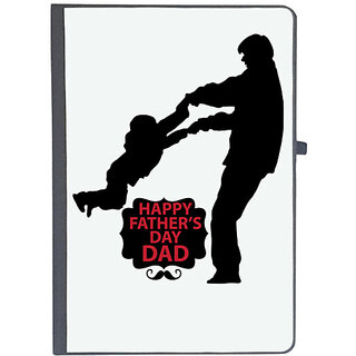                       UDNAG Ruled Notebook Diary 'Father Day | Happy father day', [A5 80Pages 80GSM]                                              