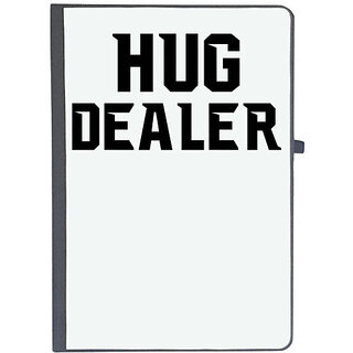                       UDNAG Ruled Notebook Diary 'Hug | HUG DEALER', [A5 80Pages 80GSM]                                              