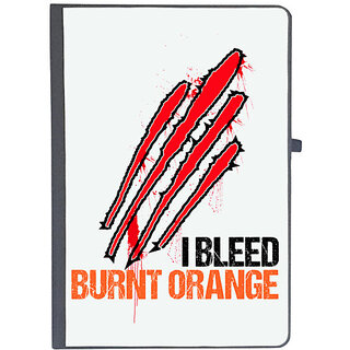                       UDNAG Ruled Notebook Diary 'Orange | I BLEED', [A5 80Pages 80GSM]                                              