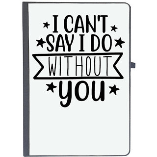                       UDNAG Ruled Notebook Diary '| I can't 2', [A5 80Pages 80GSM]                                              
