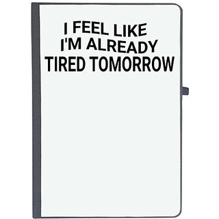                       UDNAG Ruled Notebook Diary '| I fill like', [A5 80Pages 80GSM]                                              