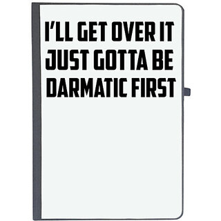                       UDNAG Ruled Notebook Diary '| i ll get over it', [A5 80Pages 80GSM]                                              
