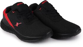 Sparx Mens Black Running Shoes