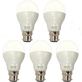 9 Watt LED Bulb (Cool Day White) - Pack of 5