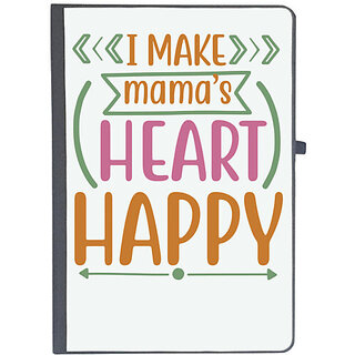                       UDNAG Ruled Notebook Diary 'Mother | I MAKE MAMAS HEART HAPPY', [A5 80Pages 80GSM]                                              