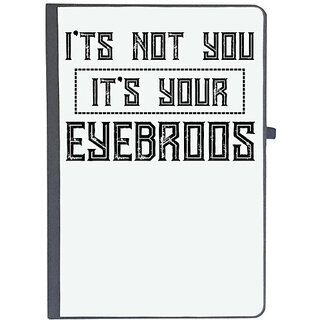                       UDNAG Ruled Notebook Diary 'Makeup | I TS NOT YOU', [A5 80Pages 80GSM]                                              