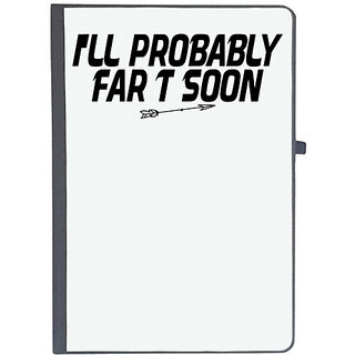                       UDNAG Ruled Notebook Diary 'Fart | i'll probably far t soon', [A5 80Pages 80GSM]                                              