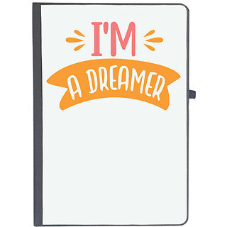                       UDNAG Ruled Notebook Diary 'Dreamer | i'm a dreamer', [A5 80Pages 80GSM]                                              