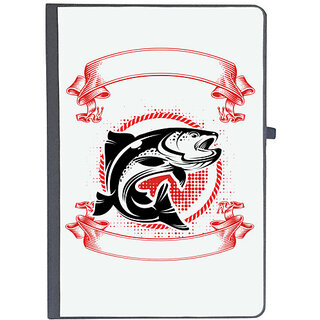                       UDNAG Ruled Notebook Diary 'Fish | IT DOEST MATTER IF SHE IS', [A5 80Pages 80GSM]                                              
