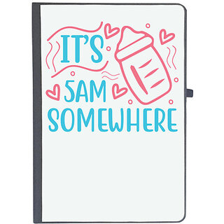                       UDNAG Ruled Notebook Diary 'ITS 5AM SOMEWHERE', [A5 80Pages 80GSM]                                              