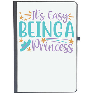                       UDNAG Ruled Notebook Diary 'Princess | its easy being a princess', [A5 80Pages 80GSM]                                              