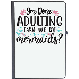                       UDNAG Ruled Notebook Diary 'Adult | Im Done Adulting', [A5 80Pages 80GSM]                                              
