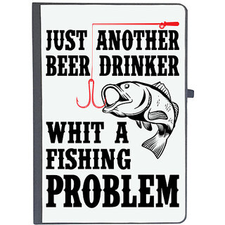                       UDNAG Ruled Notebook Diary 'Beer | JUST ANOTHER BEER DRINKER', [A5 80Pages 80GSM]                                              