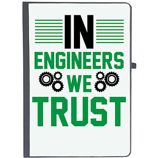                       UDNAG Ruled Notebook Diary 'Engineer | In Engineers we Trust Design', [A5 80Pages 80GSM]                                              
