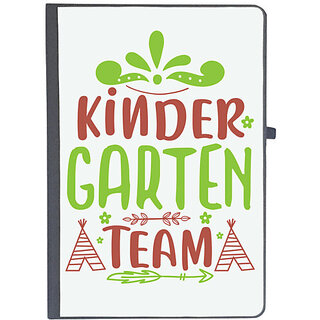                       UDNAG Ruled Notebook Diary 'Kindergarten | kindergarten team', [A5 80Pages 80GSM]                                              