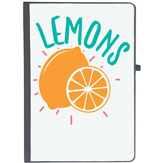                       UDNAG Ruled Notebook Diary 'Lemon | lemons', [A5 80Pages 80GSM]                                              