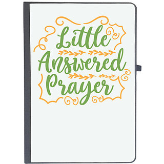                       UDNAG Ruled Notebook Diary 'Prayer | little answered prayer', [A5 80Pages 80GSM]                                              