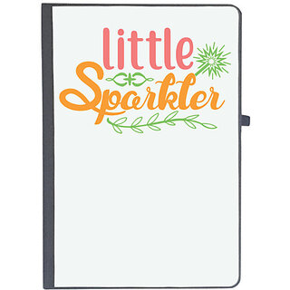                       UDNAG Ruled Notebook Diary 'Sparkler | little sparkler', [A5 80Pages 80GSM]                                              
