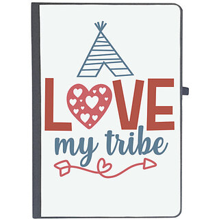                       UDNAG Ruled Notebook Diary 'Love | love my tribe', [A5 80Pages 80GSM]                                              