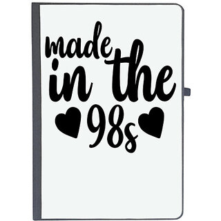                       UDNAG Ruled Notebook Diary '| made in the 98s', [A5 80Pages 80GSM]                                              