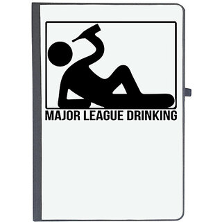                       UDNAG Ruled Notebook Diary 'Drinking | MAJOR LEAGUE DRINKING', [A5 80Pages 80GSM]                                              