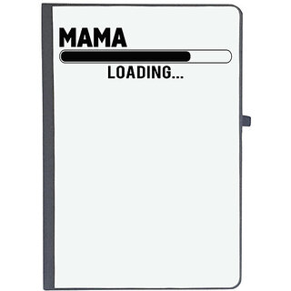                       UDNAG Ruled Notebook Diary 'Mother | MAMA LOADING', [A5 80Pages 80GSM]                                              