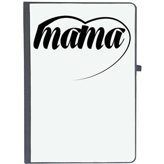                       UDNAG Ruled Notebook Diary 'Mother | mama', [A5 80Pages 80GSM]                                              