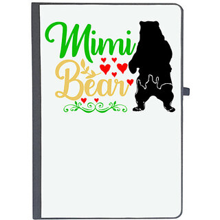                       UDNAG Ruled Notebook Diary 'Bear Love | Mimi bear', [A5 80Pages 80GSM]                                              