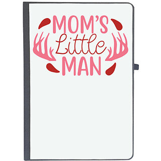                       UDNAG Ruled Notebook Diary 'Mother | MOMS LITTLE MAN', [A5 80Pages 80GSM]                                              
