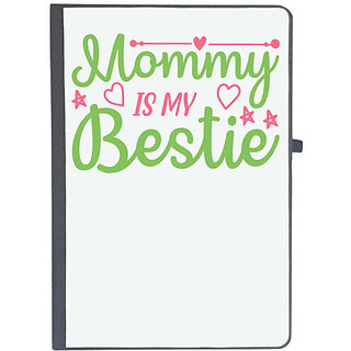                       UDNAG Ruled Notebook Diary 'Mother | MOMMY IS MY BESTIE', [A5 80Pages 80GSM]                                              