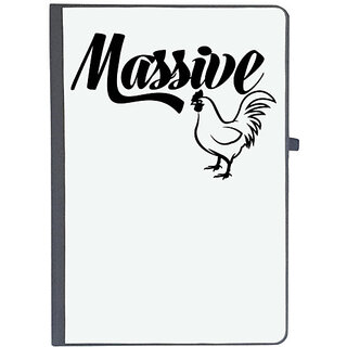                       UDNAG Ruled Notebook Diary 'Massive | massive', [A5 80Pages 80GSM]                                              