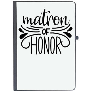                       UDNAG Ruled Notebook Diary 'Honour | Matron', [A5 80Pages 80GSM]                                              