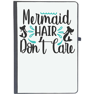                       UDNAG Ruled Notebook Diary 'Mermaid | Mermaid Hair Dont Care', [A5 80Pages 80GSM]                                              