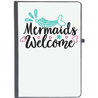                       UDNAG Ruled Notebook Diary 'Mermaid | Mermaids Welcome', [A5 80Pages 80GSM]                                              