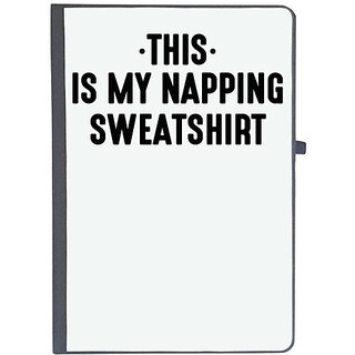                       UDNAG Ruled Notebook Diary 'Shirt | MY FAV TYPE OF MEN IS RAMEN', [A5 80Pages 80GSM]                                              
