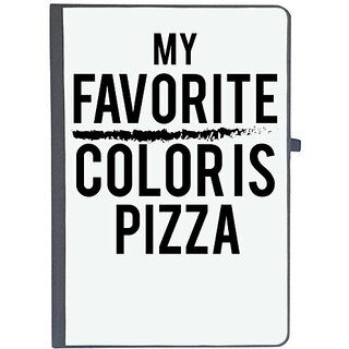                       UDNAG Ruled Notebook Diary 'Pizza | my favorite color is pizza', [A5 80Pages 80GSM]                                              