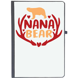                       UDNAG Ruled Notebook Diary 'Bear | Nana bear', [A5 80Pages 80GSM]                                              