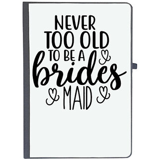                       UDNAG Ruled Notebook Diary 'Bride | Never too', [A5 80Pages 80GSM]                                              
