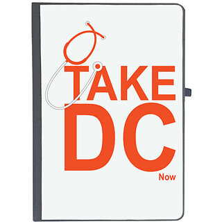                      UDNAG Ruled Notebook Diary 'Doctor, Nurse | Nurse Take DC', [A5 80Pages 80GSM]                                              