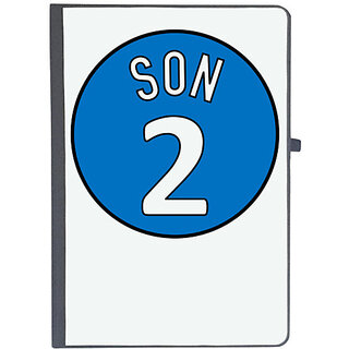                       UDNAG Ruled Notebook Diary 'Son | 2 Son', [A5 80Pages 80GSM]                                              