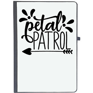                       UDNAG Ruled Notebook Diary '| petal patroll', [A5 80Pages 80GSM]                                              