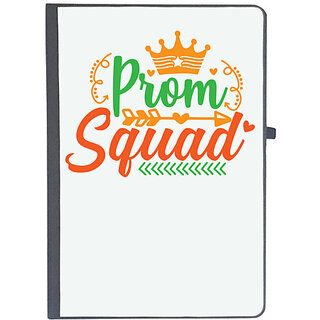                       UDNAG Ruled Notebook Diary 'Squad | prom squad', [A5 80Pages 80GSM]                                              
