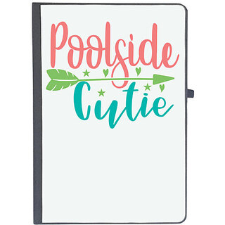                       UDNAG Ruled Notebook Diary 'Cutie | Poolside Cutie', [A5 80Pages 80GSM]                                              